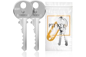 PTT-KEY - Clé Pass PTT T10 + F10 serrure boîte aux lettres - Clé passe partout boîte aux lettres - Clé universelle - Barillet boîte aux lettres - Passe PTT T10 - Pass universel - Clé PTT - Clé F10 T10