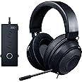 Razer Kraken Tournament Edition: THX Spatial Audio - Full Audio Control - Cooling Gel-Infused Ear Cushions - Gaming Headset Works with PC, PS4, Xbox One, Switch, Mobile Devices - Black