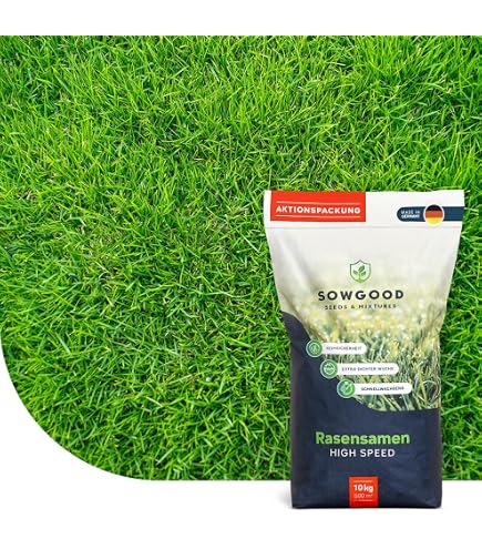 Gazon Sport Et Jeux Family – 5 Kg Pour 250 M², Résistant Piétinement, Qualité Coupe Du Monde, 90% Germination