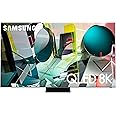 Samsung 85 Inch QLED TV, Q950T, 8K, Infinity Screen, 8K AI Upscaling, Direct Full Array 32X, Tizen Smart TV, QA85Q950TSUXZN (2020 - UAE Version)