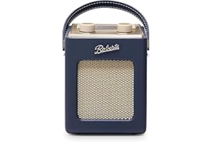 Roberts Revival MINI2 DAB+/FM Portable Radio with Bluetooth, Midnight Blue