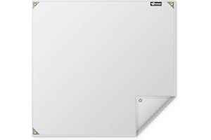 FLASLD Couverture de soudage en fibre de verre résistante - Protection contre les étincelles - 100 x 100 cm