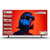 Wobble 138.7 cm (55 inches) K Series 4K UHD Smart Goggle LED TV WB55UDAGU2875D25
