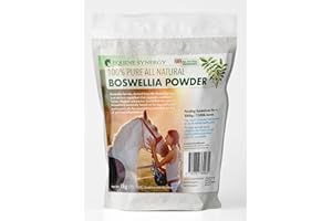 EQUINE SYNERGY 100% Pure All Natural Boswellia Powder 1kg to Maintain Healthy Joints, That are Free of Pain and Stiffness-with Over 29% Boswellic Acids