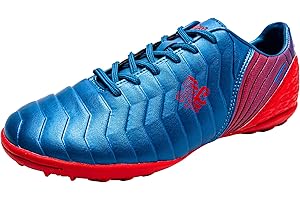 SAEKEKE Scarpe da Calcio FG/AG Bambino e Ragazzi TF Scarpe da Allenamento Uomo Outdoor&Indoor Scarpe da Calcetto Unisex Bambini