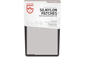 GEAR AID GearAid Ténacious Tape Silnylon Patch à coller, multicolore, taille unique