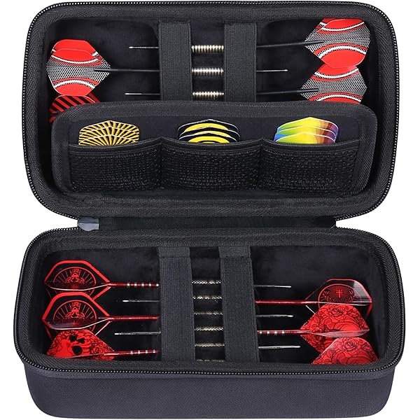 Custodia Per Freccette CyeeLife - Organizer Con Tasche Per Freccette E Accessori, Materiale EVA - Foto 4