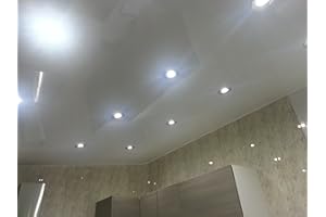 BCS PANELS 8 Plain White Gloss PVC Bathroom Cladding Shower Wall Panels