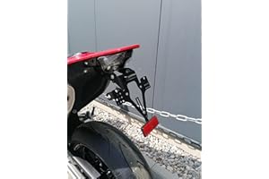 Kennzeichenhalter GroFaTec EVO Set für GasGas SM 700 Supermoto 2022 Kennzeichenträger Nummernschild Träger Halter kurzes Heck Heckumbau Porta Targa Enduro ES700 gasgas 700 Gas Gas
