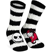 Lot De 4 Paires De Chaussettes D'Halloween - Molletonnées, Antidérapantes - Pour Femmes Et Filles - Cadeau D'hiver