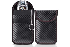 ARIATI 1 X Pc Faraday Pouch Car Key Signal Blocker Pouch Keyless Signal Blocking Key Case, RFID Blocker Bag for Car Security