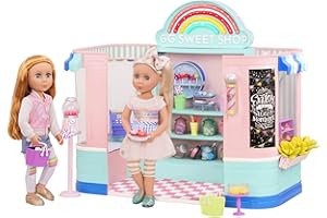Glitter Girls GG57152Z GG Sweet Shop –14-inch Doll Clothes and Accessories for Girls Age 3 and Up, Various
