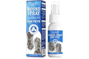 JSBNQRMZ Pet Wound Care,Itch Remedies For Dogs,Antiseptic & Antifungal Spray For Itchy Dogs, Cats & Animals,Dog Yeast Infection Treatment(30ml)