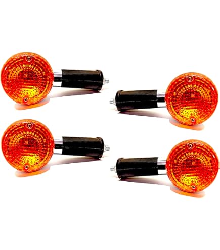 Genuine Royal Enfield LED Turn Signals Kit Chrome, 350 Classic