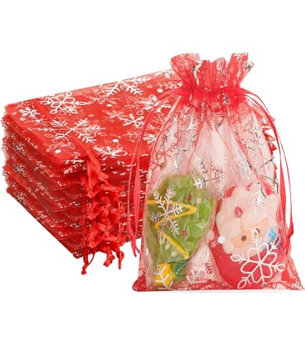 100 Sacchetti Regalo In Organza Oro 10x15 Cm, Con Coulisse, Per Bomboniere, Gioielli, Caramelle, Matrimoni, Festività