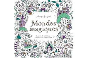 Mondes magiques: Carnet de coloriage d'aventures enchantées