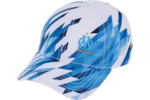OLYMPIQUE DE MARSEILLE Casquette Om - Collection Officielle Taille réglable