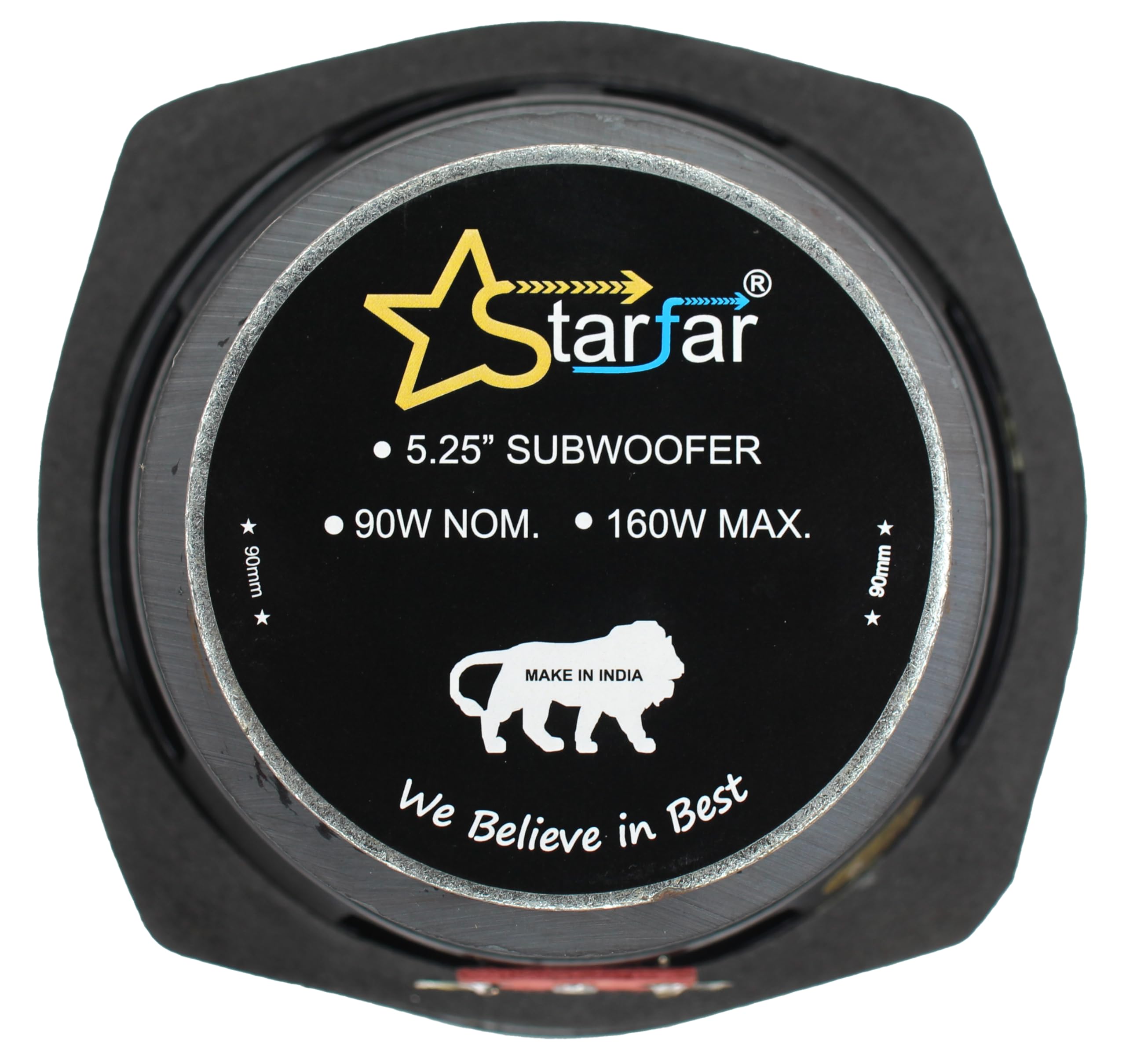 Starfar 5.25 inches Subwoofer 4Ohms/160Watts