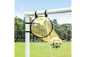 PodiuMax Top Bins Football Target Goal, Easy to Attach and Detach to The Goal, Set of 2, for Shooting Accuracy Training