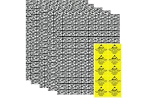 KBNIAN 20 Bolsas Antiestáticas de 30 x 40 cm con 20 Pegatinas de Advertencia, Bolsas de PE para Proteger Discos Duros/Placa Base/Componentes Electrónicos/Hardware