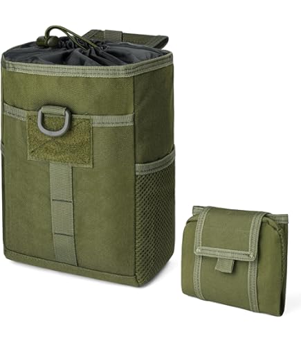 Huntvp Taktische Dump Pouch - Faltbare Molle-Tasche Für Outdoor & Sport