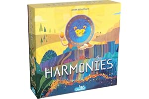 Libellud - Asmodee - Harmonies - Gry planszowe - Gry dla rodzin i przyjaciół - tworzenie krajobrazów i siedlisk dla zwierząt - strategia i kreatywność - od 10 lat - wersja francuska