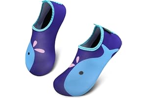 SAGUARO Bambini Ragazze Scarpe da Mare Spiaggia Scarpette da Acqua Scarpe da Immersione per Sportive Acquatici Nuotare Water Shoes Taglia 20-37 EU