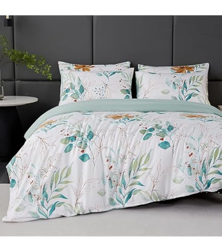 Oushebck Parure De Lit 3 Pièces 200 X 220 Cm En 100 % Coton - 3