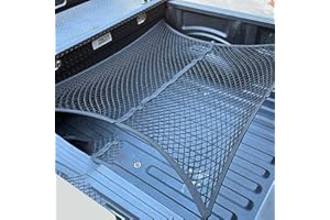 ROEOWENE Filet de Chargement Elastique 1.2mx1.2m Filet de Cargaison Filet de Coffre de Voiture Filet de Bagages avec 6 Crochets Organisateur Filet de Rangement Voiture Maille pour Camions, SUV