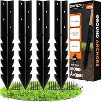 Support De Poteau A Enfoncer En Acier Galvanisé 4 X 91 X 91 X 750 Mm Kotarbau 99171191 Support De Poteau A Enfoncer En Acier Galvanisé 4 X 91 X 91 X 750 Mm Kotarbau 99171191