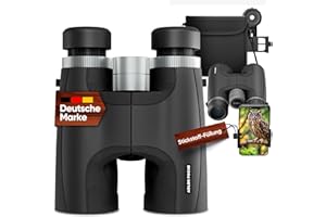 Adler Focus 10x42 Nitro, Magnesium Fernglas mit Nitrogenfüllung, wasserdicht, Fernglas für Erwachsene, BAK4 HD Prisma + FMC Objektiv, mit Eagle-Eye, Perfekt für Brillenträger!