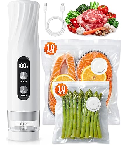 Mini Sigillatore Sottovuoto Portatile Pompa Per Vuoto Da Cucina Degasatore Sigil
