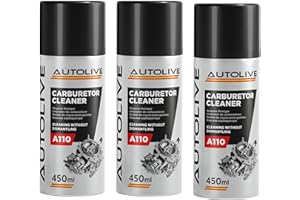 AUTOLIVE GROUP Limpia Carburadores - Carburetor Cleaner - Elimina los Depósitos de Carbono, Polvo y Alquitrán - Aditivo para Limpiar Válvula EGR - 450 ml (3)