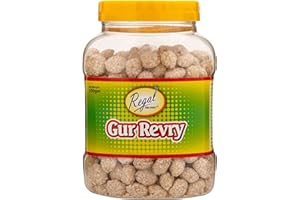 REGAL FOOD PRODUCTS BRINGING FOOD TO LIFE Regal Bakery Gur Rewdi - Jaggery Sweet | Sesame Seeds Sweet - Indian Sweet - Crunchy & Tasty- Gur Sweet - Traditional Sweets
