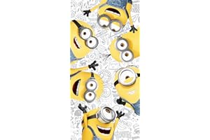 Jerry Fabrics Minions 2 Bath Towel Bath Towel 70 x 140 cm 100% Cotton Friends