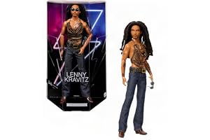 Barbie Signature Kenbassadors Lenny Kravitz | Samlardocka från Kenbassadors, med turnéinspirerad outfit, samlarförpackning, från 6 år