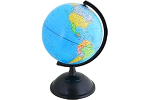 TOPGLOBE 20cm Mappamondo - Mappa Inglese