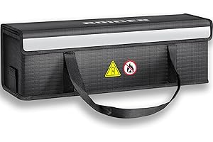 COICER Torba na akumulator do roweru elektrycznego, ochrona ognioodporna skrzynka na akumulatory, torba na dokumenty, ochrona przed wybuchem Lipo, rower, bezpieczna torba, pokrowiec ochronny na