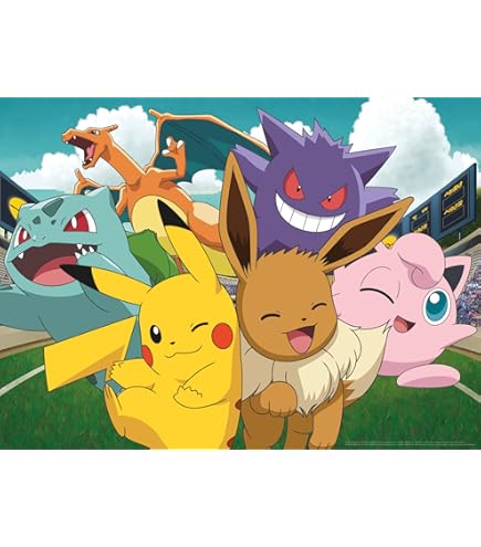 Puzzle Ravensburger Pokemon Pikachu de 1000 Piezas