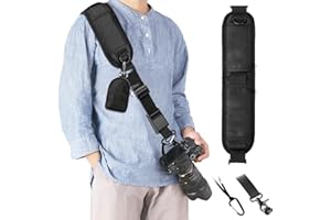 KTUEOV Correas de Cámara para Fotógrafos, Correa Camara Reflex Ajustable con Liberación Rápida Cinturónde Seguridad, Correa de Hombro para Cámara para DSLR