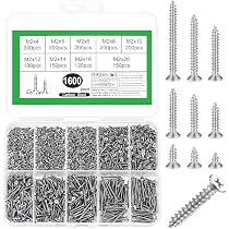 Wood Screws Flat Head Self Tapping Screws - Central Fasteners Black ...