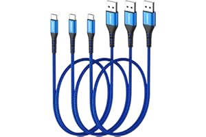 SUNGUY Kabel USB C 3 m [3 sztuki] krótki kabel USB na USB C szybkie ładowanie synchronizacja danych pleciony kompatybilny z iPhone 15/15Pro/15ProMax/15Plus, Samsung Galaxy S23/S22/S22 S21, urządzenia