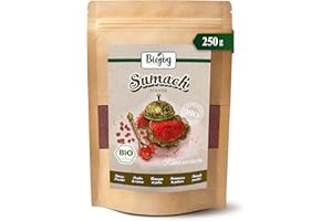 ‎BIOJOY Biojoy Organiczny sumak mielony herbata (250 g), 5% Soli kamiennej