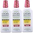Natural Dentist The Healthy Gums Mouth Wash, Peppermint Twist Flavor, 16.9 Ounce Bottle (Pack of 3)