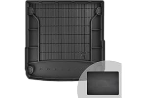 FROGUM ProLine 3D Esclusivo Tappetino Vasca Baule Bagagliaio in gomma perfetto per Audi A4 B9 Avant 2015-2023 | Comodo organizzatore | Bordi più alti