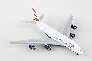 Gemini Jets GJBAW2110 British Airways Airbus A380 G-XLEL Échelle 1/400 Blanc