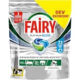 Fairy Platinum Fresh Bulaşık Makinesi Kaps&uuml;l&uuml; 72 Yıkama