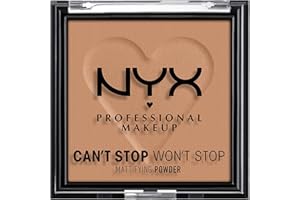 NYX Professional Makeup Poudre Matifiante Can't Stop Won't Stop Caramel