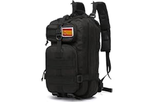 GUJOIN Mochila De Pesca De 20 Litros Impermeable De Nailon Duradera,Mochila Deportiva Táctica Militar Al Aire Libre Mochilas De Senderismo Casual
