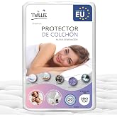 Twillie - Waterproof Mattress Protector 180 x 200 cm - Made in Europe - Oeko-Tex - Aegis - Breathable - Hypoallergenic, Anti-